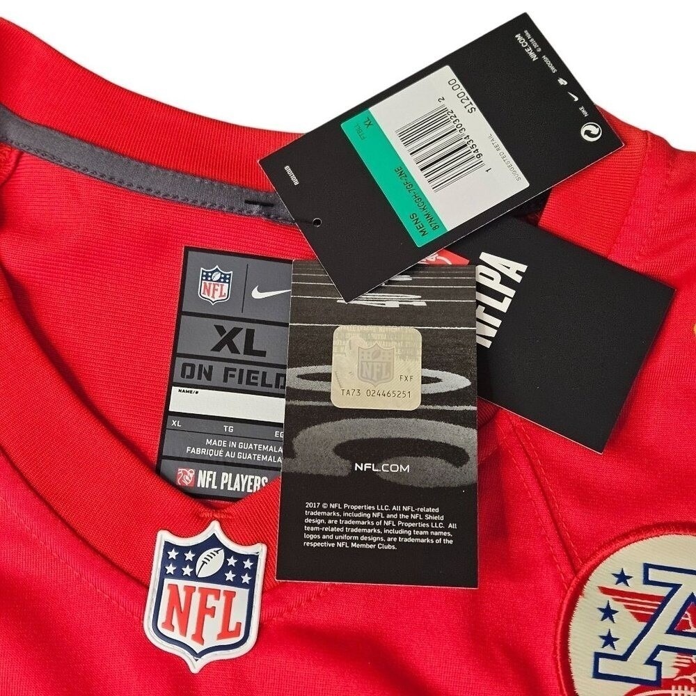 Chiefs‎ Jersey Travis Kelce 87 NFL Nike Men's XL NWT - Picture 6 of 9